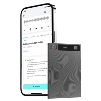 Цифровий диктофон Mobvoi TicNote with IA Shadow 64GB Black (NE-79)