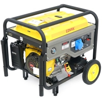 Генератор COVAX CV20500LD-E2, 9.5kW, 220V, 50Hz, DC12V, 21HP, електро стартер, 25L (CV20500LD-E2)