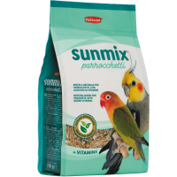Корм для птахів Padovan SunMix Parrocchetti для середніх папуг 750 г (8001254005881)