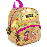 Рюкзак дитячий Perletti Rainbow High, к-р золотистий (P13283)