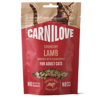 Ласощі для котів Carnilove Crunchy Snack Lamb with Blackberries 50 г (8595602582532)