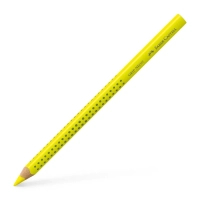 Маркер Faber-Castell олівець текстовиділювач Jumbo Grip Neon, колір жовтий (21329)