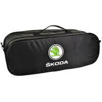 Сумка-органайзер Poputchik в багажник Skoda чорна (03-108-2Д)