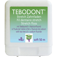 Зубна нитка Dr. Wild Tebodont-F з маcлом чайного дерева і фторидом 50 м (7611841350006)