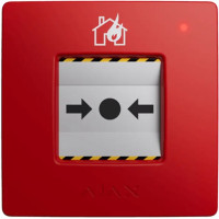 Кнопка тривоги Ajax Manual Call Point Червона