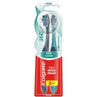 Зубна щітка Colgate 360 Суперчистота всієї ротової порожнини 2 шт. (8718951561441)