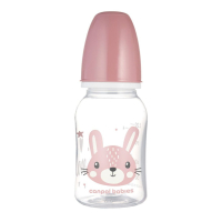 Пляшечка для годування Canpol babies Cute Animals стандартна 120 мл рожева рожев (11/851_pin)