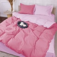 Постільна білизна MirSon Poplin Line 018 + 041 Dahlia 110x140 (2200006277439)