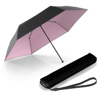 Парасоля Knirps US.050 Ultra Light Slim Manual Black Rose UV Coating (Kn95-0050-1009)