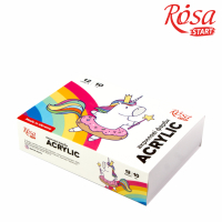 Акрилові фарби Rosa START Unicorn 12 x10 мл (4823098531005)