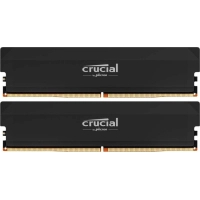 Модуль пам'яті для комп'ютера DDR5 64GB (2x32GB) 6400 MHz Pro Overclocking Black Micron (CP2K32G60C40U5B)