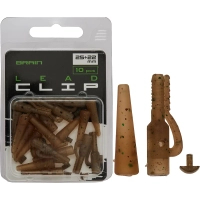Безпечна кліпса Brain Lead Clip With Cone 25+22mm Camo (10 шт/уп) SGXA-CA02 (1858.25.06)