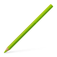 Маркер Faber-Castell олівець текстовиділювач Jumbo Grip Neon, колір зелений (21784)