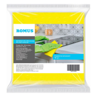 Серветки для прибирання Romus Віскозні Жовті 17.5х15 см 10 шт. (4820266290788)