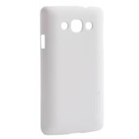 Чохол до мобільного телефона Nillkin для LG L60/X145 - L60/X135/Super Frosted Shield/White (6218439)
