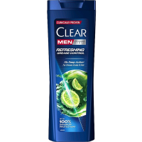 Шампунь Clear Men Refreshing Grease Control Проти лупи для чоловіків Контроль жирності шкіри голови 360 мл (8712561096676/8720181455940)