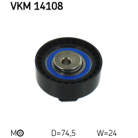 Ролик натягувача ременя SKF VKM 14108