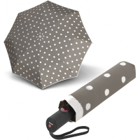 Парасоля Knirps C.205 Medium Duomatic Dot Art Taupe (Kn95-8205-4902)