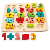 Пазл Hape дерев'яний Цифри (E1550)
