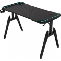 Комп'ютерний стіл GT Racer T-1444 (140x60x73) Black