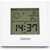 Термо-гігрометр Hama Borneo White (00185891)