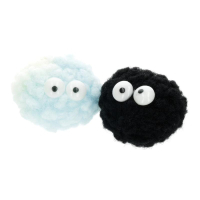 Іграшка для котів Hippie Pet М'ячики м'які різнокольорові 5 см 2 шт (HIPCT2401020)