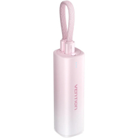 Батарея універсальна Vention 5000mAh 20W PD, USB-C In/Out, Lightning In/Out, with cable, Gradient Red (FHWR0)