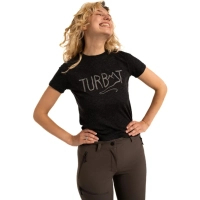 Футболка Turbat Magic Logo SS Wmn caviar - S - чорний (012.004.5568)