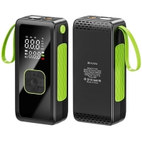 Автомобільний компресор BAVIN 90W 150PSI 4500 mAh Black (Z-PC1158S BK)