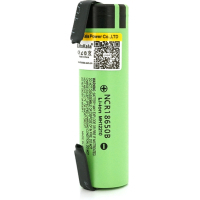 Акумулятор 18650 3400mah (3200-3400mah), 3.7V(2.75-4.2V), Green Liitokala (Lii-34B-N)