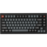 Клавіатура Keychron V1 8K Keychron Super Red Switch RGB USB UA Black (V1W-D1-UA)