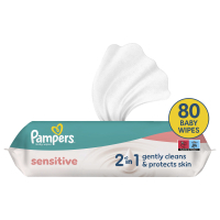Дитячі вологі серветки Pampers Sens 80 шт (8001841041421)