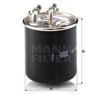 Фільтр паливний Mann WK820/2X