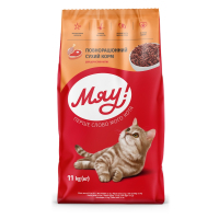 Сухий корм для кішок Мяу! з куркою 11 кг (4820083902086)