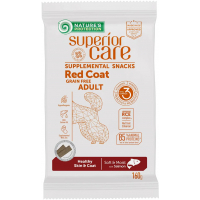 Ласощі для собак Nature's Protection Superior Care Red Coat Healthy Skin & Coat 160 г (KIKNPSC47273)