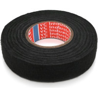 Ізоляційна стрічка Voltronic тканинна YC 51618 0,17мм*19 мм*10м Black, - 40°С - +125°С (0,17мм*19мм*10м)