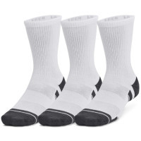 Шкарпетки Under Armour 1379512-100 Performance Tech 3 пари Crew білий XL (196883986767)