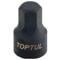 Торцева головка Toptul 1/4" HEX 4мм (цілісна) (BCDB0804)