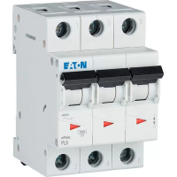 Автоматичний вимикач Eaton 3-п. М3 С 25А PL6 6кА