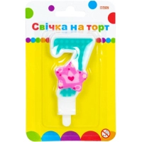 Свічка Maxi Princess "7" висотою 7,62 см (MX622050-7)