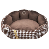 Лежак для тварин Chloe's Home Positano S коричневий (CLH4524)