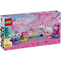 Конструктор LEGO Gabby's Dollhouse Друзі-коти Ґаббі з кубиків (11215)