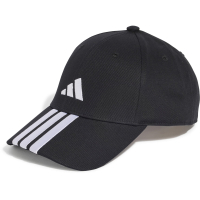 Кепка Adidas 3-Stripes New Logo Baseball JG1072 чорний OSFW 54-56 см (4067902589503)