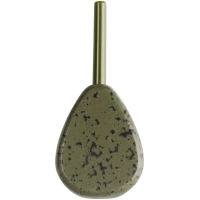 Грузило Brain In-Line Flat Lead 56g 2шт/уп Green (1858.32.04)