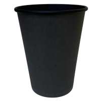 Стакани одноразові Україна паперові 175 мл 50 шт Total BLACK (CUP175BL)