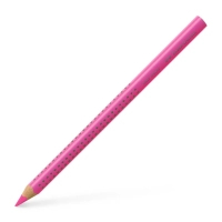 Маркер Faber-Castell олівець текстовиділювач Jumbo Grip Neon, колір рожевий (21783)