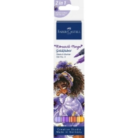 Художній маркер Faber-Castell двосторонніх Goldfaber Romantic Manga Collection, 4 кольори (33011)