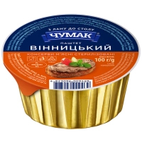 Паштет Чумак Вінницький 100 г (4823096009469)