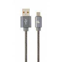 Дата кабель USB 2.0 AM to Micro 5P 1.0m Cablexpert (CC-USB2S-AMmBM-1M-BG)