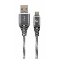 Дата кабель USB 2.0 AM to USB-C 1.0m Cablexpert (CC-USB2B-AMCM-1M-WB2)